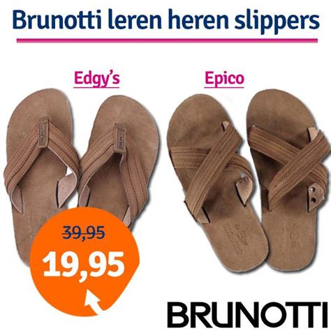 heren slippers aanbieding.